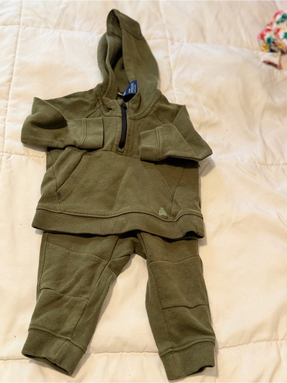 GAP Olive Green Hoodie & Joggers Set